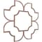 Ekena Millwork 41W x 41H x 14T Small Anderson Decorative Fretwork Wood Ceiling Panels, Walnut CELW41X41X0250ANDWA - alternate 6